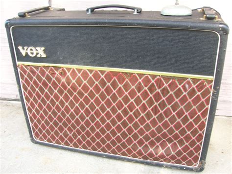 1964 Vintage 1964 Vox Ac30 Amp W Copper Panel And Celest Ac 30 Amps And Preamps Royal Brit Music