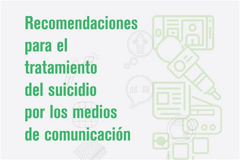 El papel de los medios en la prevención del suicidio