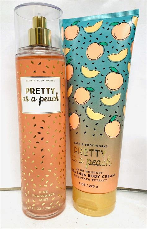 Bath Body Works Signature Collection Pretty As A Peach Gift Set