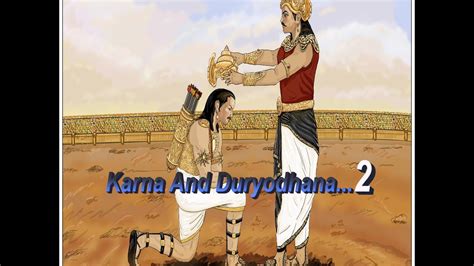 Friendship Stories From Mythology Karna And Duryodhana Youtube