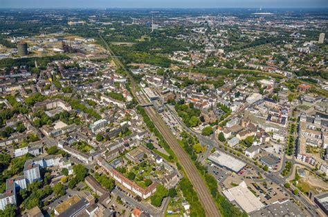 Dortmund Von Oben Stadtansicht Vom Innenstadtbereich Im Ortsteil