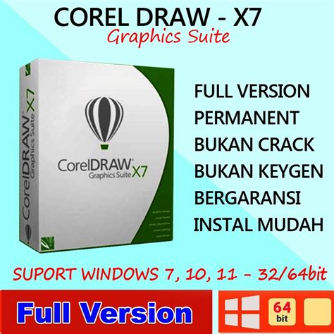 Jual Corel Draw Graphics Suite X Bit Full Version Ok Shopee