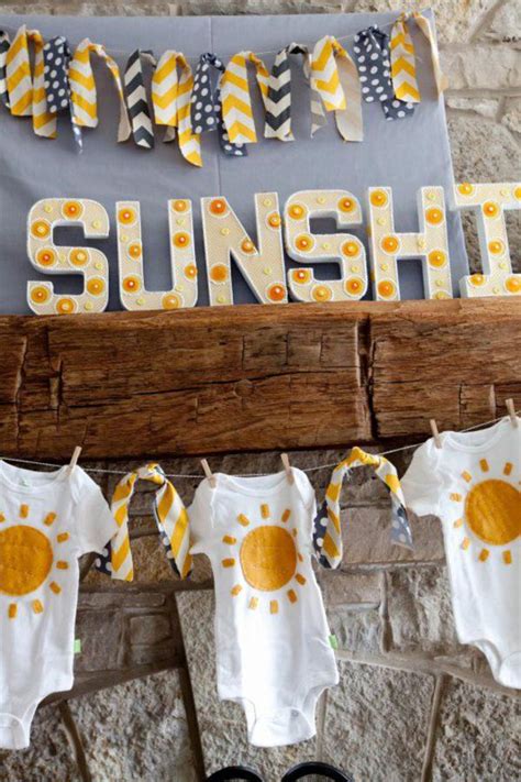 You Are My Sunshine Baby Shower – Baby Shower Ideas 4U