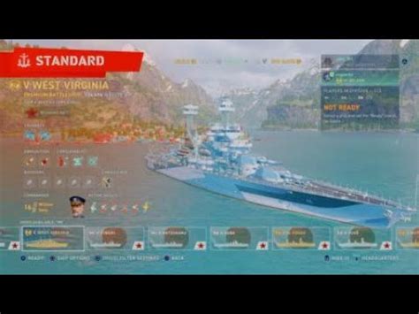 World Of Warships Legends West Virginia Push Youtube