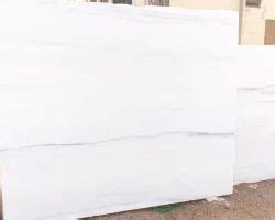 White Makrana Kumari Marble Slab For Countertops Thickness Mm At