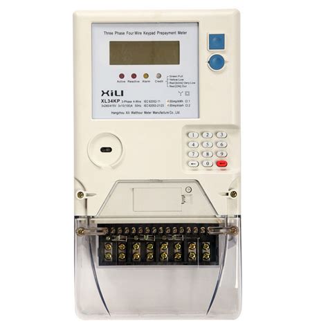 Active Class 1 Smart Energy Meters With 3 Phase Meter Commercial Or Industrial Use