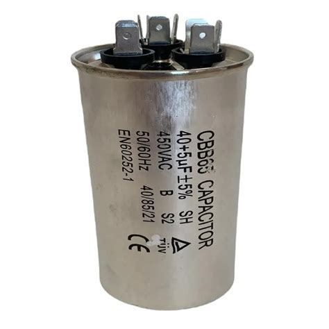 Capacitor Dual Doble Sicap Para Aire Acondicionado