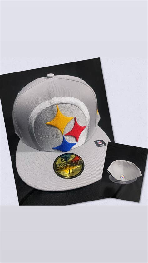 Pittsburgh Steelers Nfl New Era 59fifty Logo Elements Fitted Hat Joe S Sports World Llc