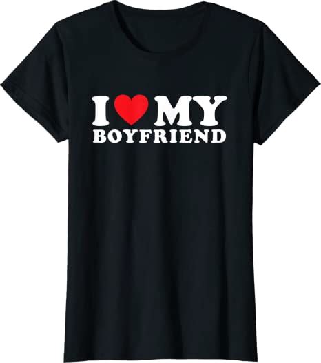 Love My Boyfriend Love My Husband Boyfriend Shirt Popular Tee Cat T White T Shirt Outfit