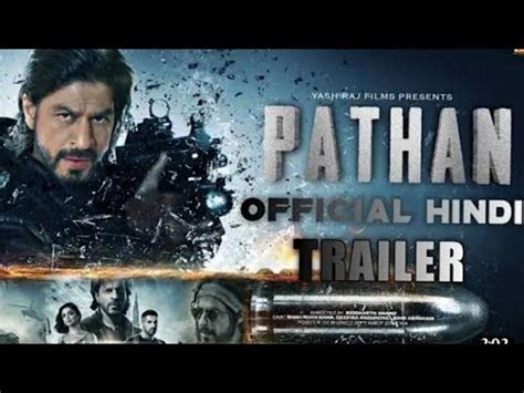 Pathaan Trailers Officials SRK SEC YouTube