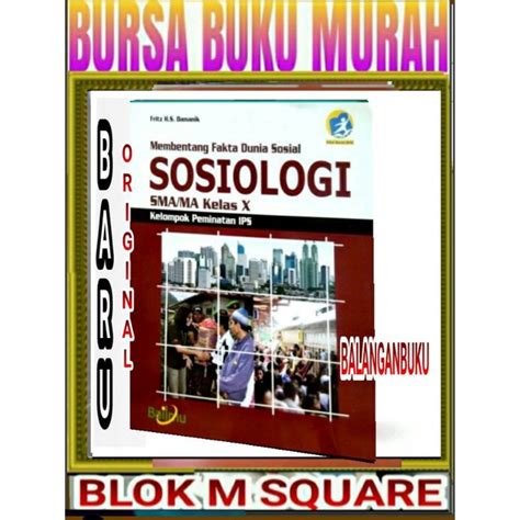 Jual Buku Sosiologi Kelas X Sma Ma Kelompok Peminatan Ips