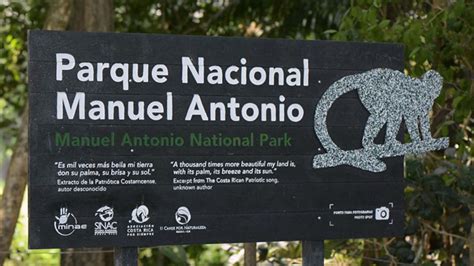 Parque Nacional Manuel Antonio Obtiene Certificado De Sostenibilidad