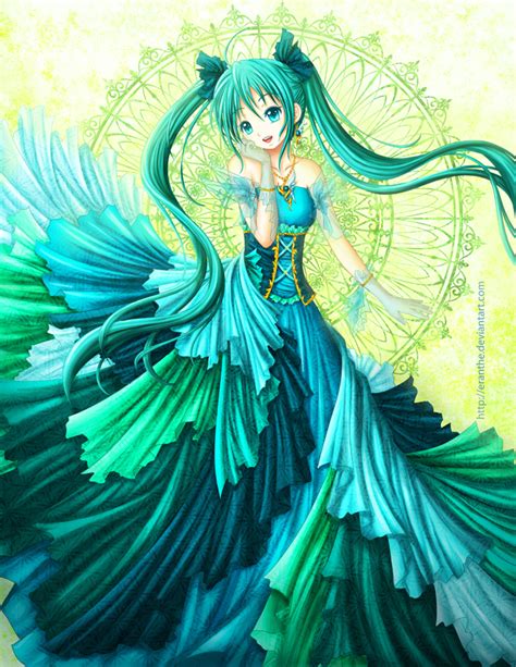 Miku The Songstress Of Wind By Eranthe On Deviantart