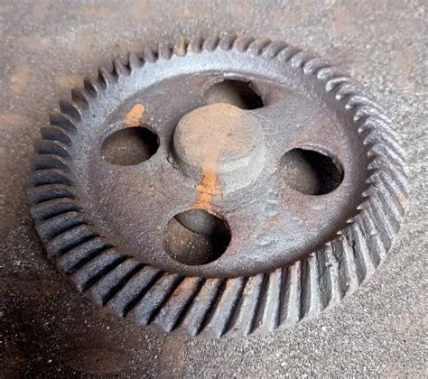 7inch 44 HRC Cast Iron Casted Spur Gear For Automobile Industry