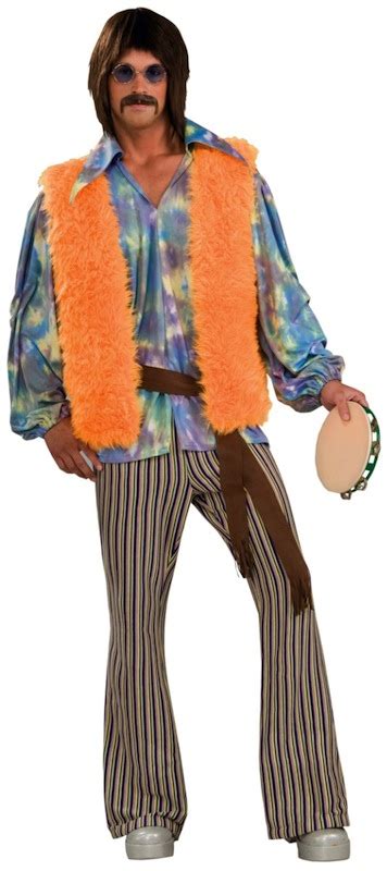 60s Singer Sonny Bono Hippie Rock Men Costume Std Ebay