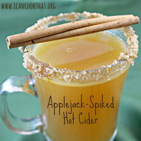 Applejack Spiked Hot Cider Recipe Hot Apple Cider Drinks Spiced