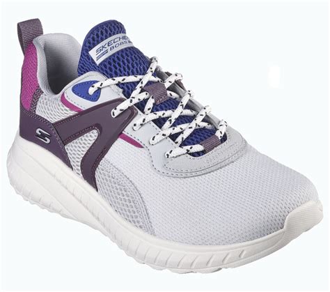 Ripley Zapatillas Mujer Skechers Urbanas Gris Bobs Squad Chaos