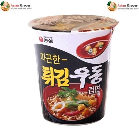 Nongshim Fried Twigim Udong Tempura Udon Noodle Cup Ramen Shopee Philippines