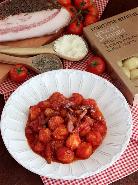 Gnocchi AllAmatriciana Profumo Di Limoni