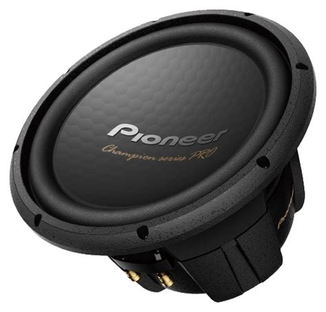 PIONEER TS W3004D4 CHAMPION PRO SERIES 12 2400W SUBWOOFER