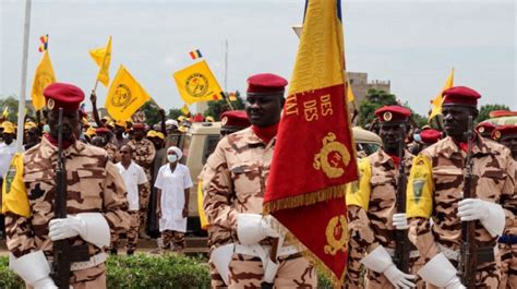 Tchad Sept Soldats Tu S Par Une Mine Dans Une Zone Repaire Des