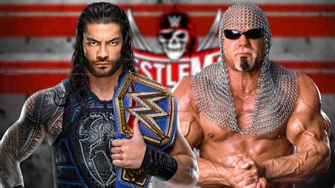 Roman Reigns Vs Scott Steiner Wwe Universal Title Match Itz Kaur