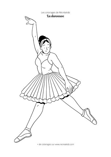 Coloriage De Ballet