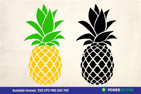 Pineapple Svg Cut Files 1280416