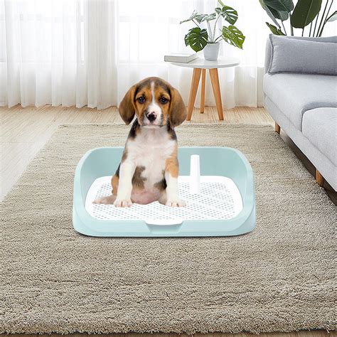 pet dog toilet dog potty tray puppy pee pad anti splashing easy
