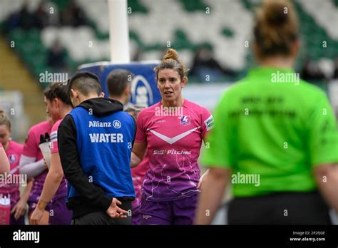 NORTHAMPTON, ENGLAND- Sat-4-2023: Sarah Hunter of LOUGHBOROUGH during ...