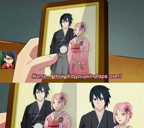 sakura  sasuke wedding photo   sarada sasuke loves