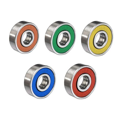 Pcs Ball Bearings Rs Abec X X Mm Carbon Steel Miniature