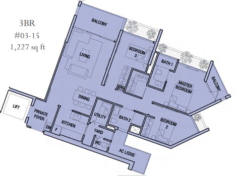 The Crest Singapore Floor Plan - floorplans.click