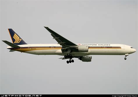 9V SYK Boeing 777 312 Singapore Airlines Hediye Akyuez JetPhotos