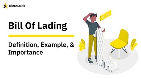 Bill Of Lading Definition Example Importance And Types