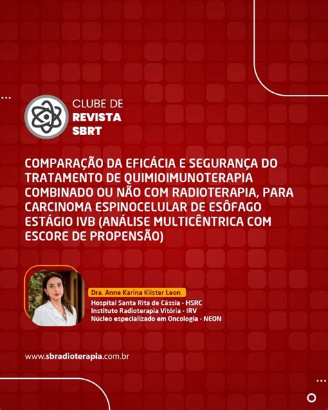 Compara O Da Efic Cia E Seguran A Do Tratamento De Quimioimunoterapia