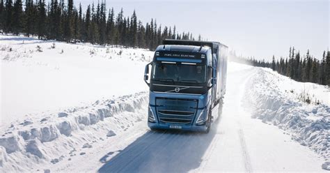 Volvo Trucks Tests Hydrogen Powered Electric Trucks On Public Roads