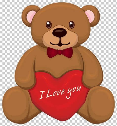 Download High Quality Valentines Day Clipart Teddy Bear Transparent Png