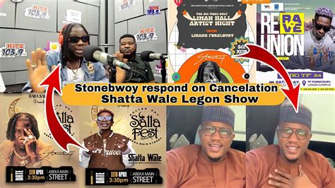 Stonebwoy Reply N Salafest Show With Shatta Wale Baba Sadiq Reply