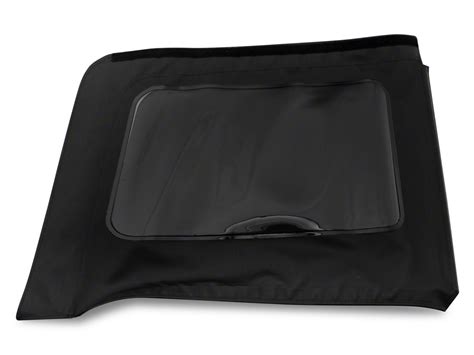 MasterTop Jeep Wrangler Replacement Quarter Window Black Diamond