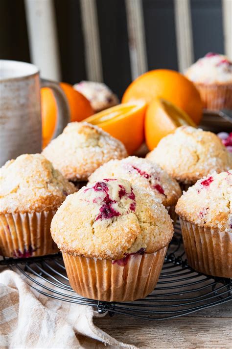 One Bowl Easy Cranberry Orange Muffins The Seasoned Mom