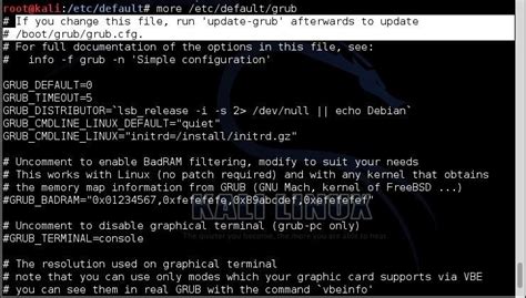 Hack Like A Pro Linux Basics For The Aspiring Hacker Part 21 GRUB