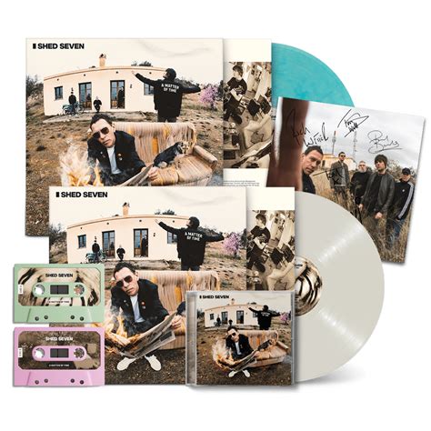 Shed Seven Official Store Shed Seven A Matter Of Time Music Bundle