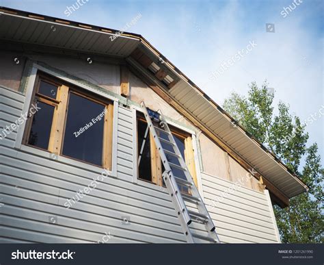 siding installation images stock  vectors shutterstock