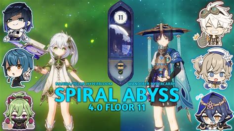 Spiral Abyss Version Abyss Floor Wanderer Hypercarry Nahida