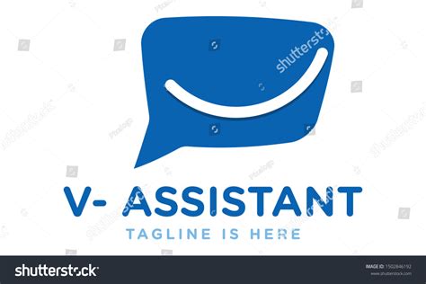 Virtual Assistant Chat Logo Marketing Business Stock Vector Royalty Free 1502846192 Shutterstock