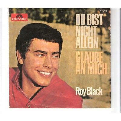 ROY BLACK Du Bist Nicht Allein EBay