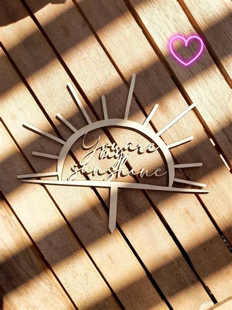 Personalized Sun Cake Topper Name Sun Topper Birthday Sun Etsy Australia