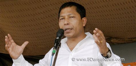 Mukul Sangma Files Nomination From Second Seat Of Songsak