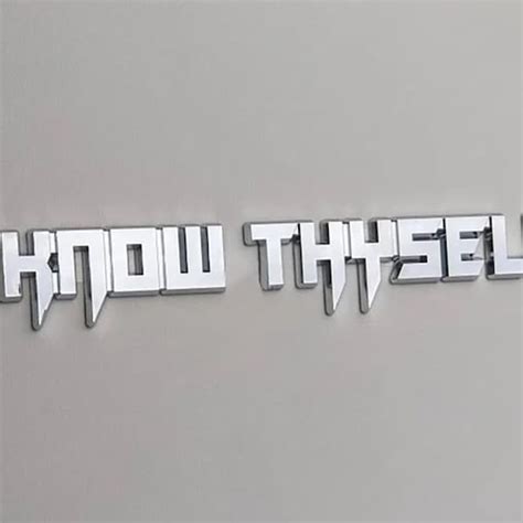 Know Thyself Etsy